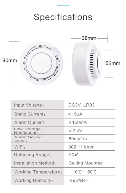 SENSORS smoke detector 10