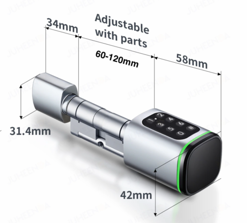 SMART CYLINDERS with keypad 8 TTLOCK MYSTIC LITE