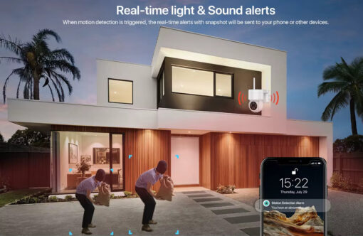 Solar-powered Outdoor Surveillance Camera - Image 5