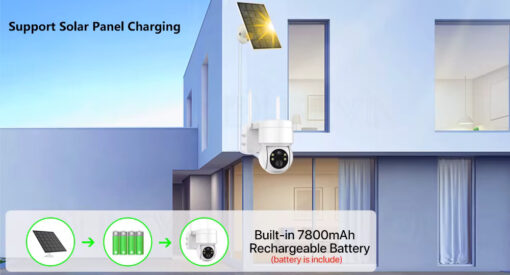 Solar-powered Outdoor Surveillance Camera - Image 3