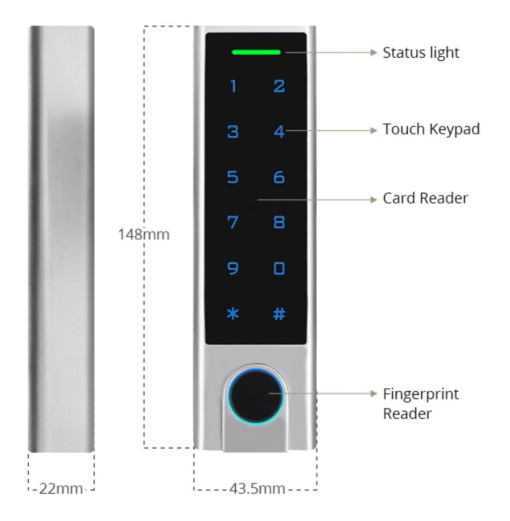 All-weather biometric controller - Image 3