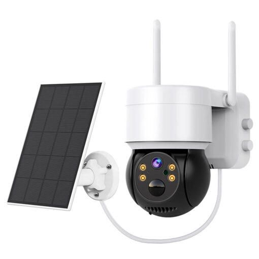 Outdoor Surveillance Camera with Solar panel