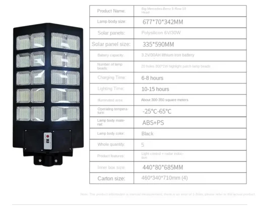 Solar street lamp - Image 7
